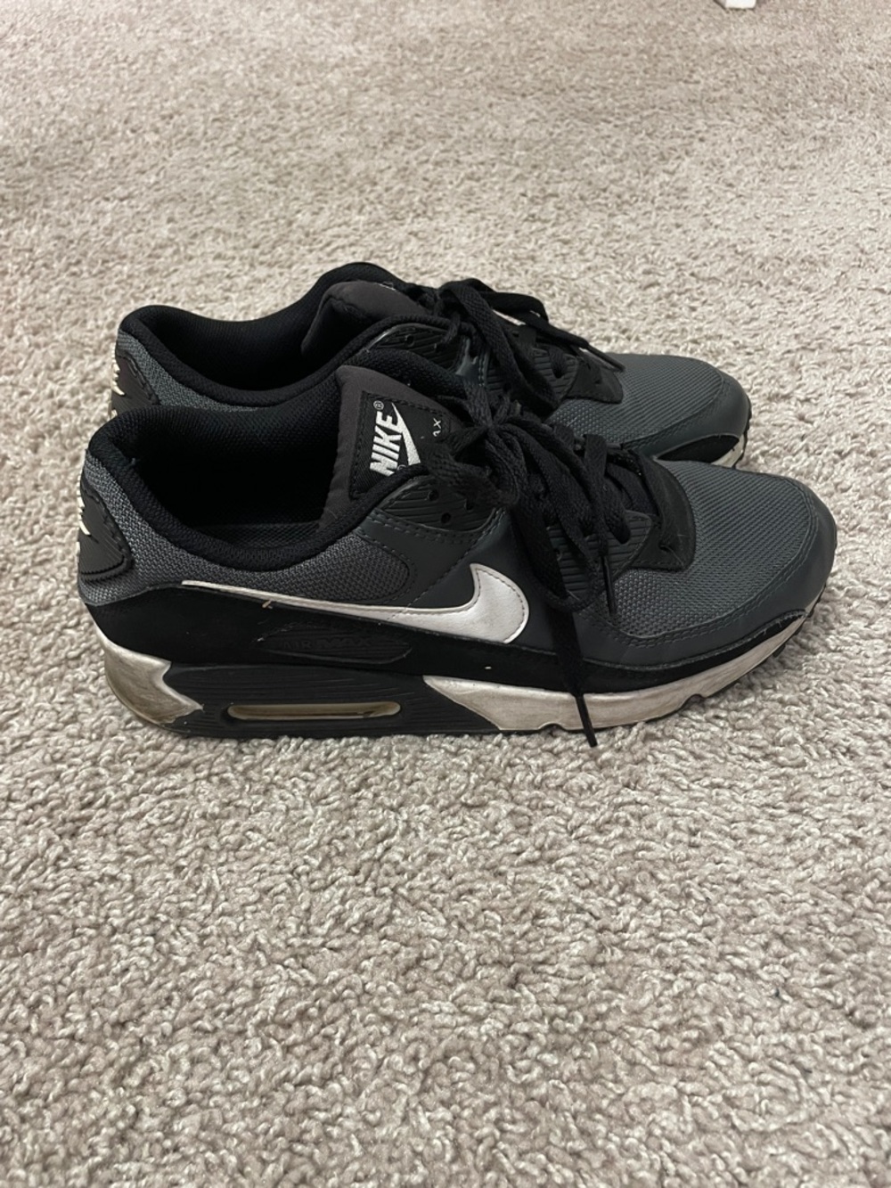 Nike Black & Gray Air Max Sneakers